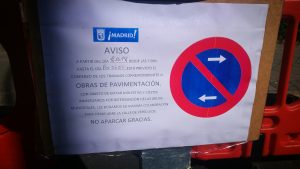 Comienzan las obras en las aceras del barrio