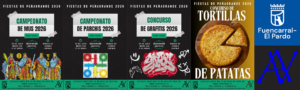 Inscripción a concursos y campeonatos de las Fiestas de Peñagrande 2026